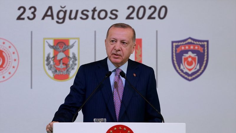 Cumhurbaşkanı Erdoğan, Yeni Deniz Sistemleri Teslim Töreni’nde