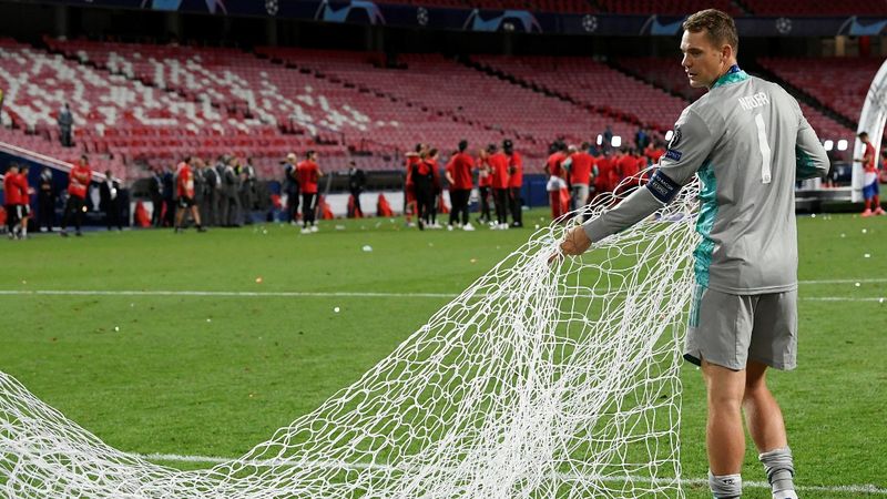 Neuer'in çocukken çekilen görüntüleri