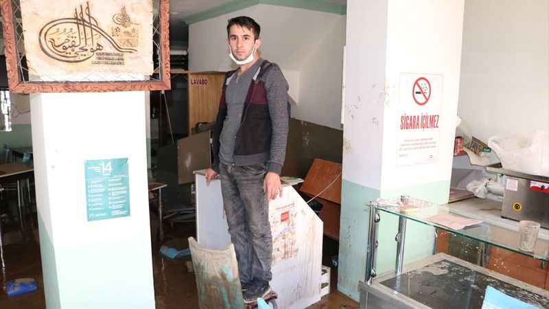 Giresun'da vatandaşlar, selde yaşadıklarını anlattı