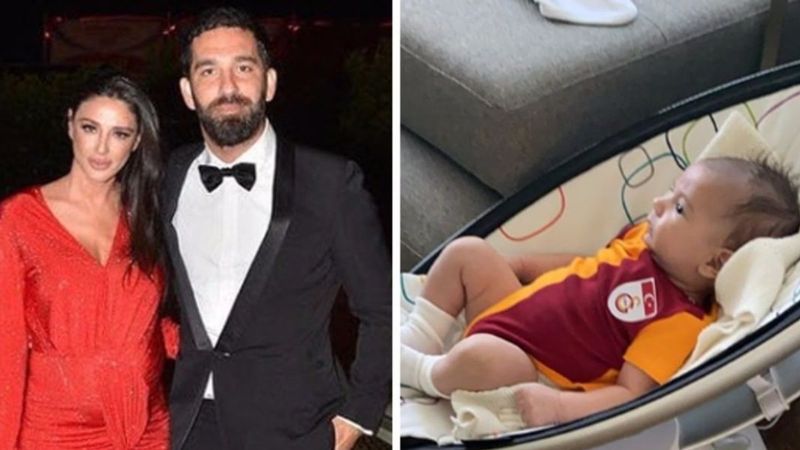 Arda Turan, oğullarını paylaştı