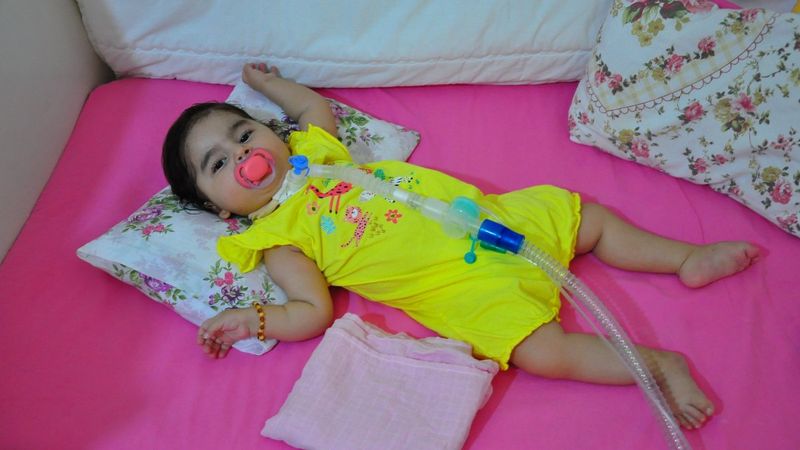 SMA hastası Rümeysa bebek yardım bekliyor