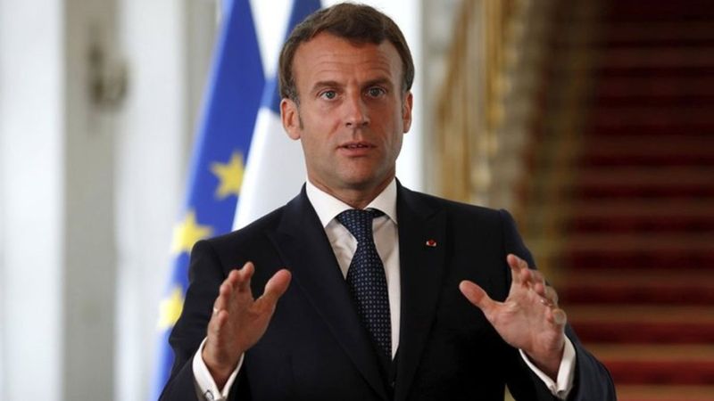 Macron: Akdeniz'e donanmanın tümünü yollamadık