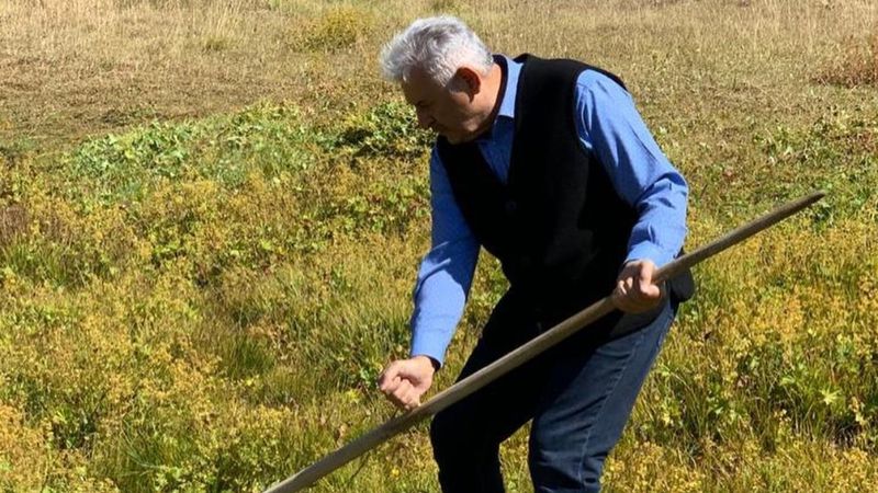 Binali Yıldırım, memleketi Erzincan'dan fotoğraflar paylaştı