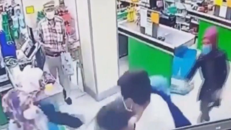 Sancaktepe'de market çalışanına saldıran şahıs serbest kaldı