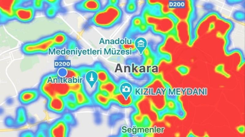 En yüksek koronavirüs vaka sayısı Ankara'da