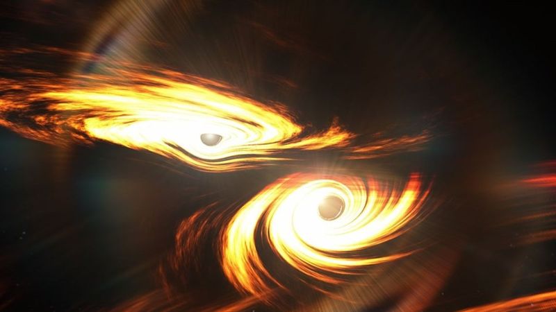 Kara deliklerin çarpışma sesi, 7 milyar yıl sonra Dünya'ya ulaştı