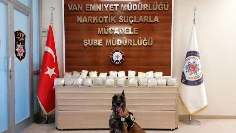Van’da emniyet, 23 kilo uyuşturucu ele geçirildi