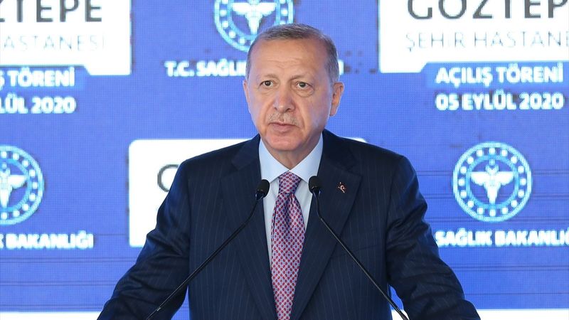 Cumhurbaşkanı Erdoğan, Göztepe Şehir Hastanesi'ni hizmete açtı