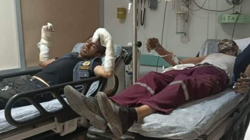 Çorum'daki yangında canını ortaya koyan ormancılar hastanede