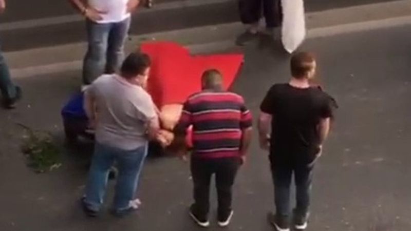 Esenler'de su satan çocuğa otomobil çarptı