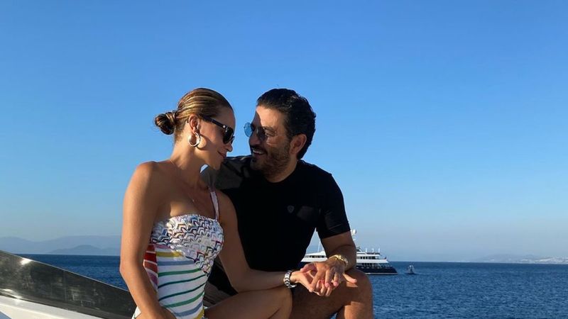 Ebru Şallı'dan romantik paylaşım