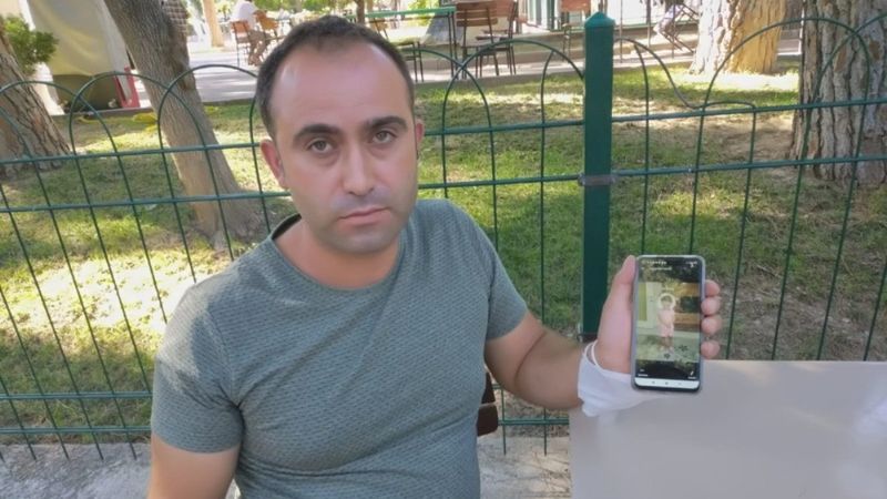 Denizli'de kızını 2.5 yıldır göremeyen baba