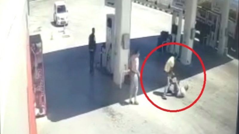 Amasya'da iş yeri sahibi denetim yapan uzmanı darbetti