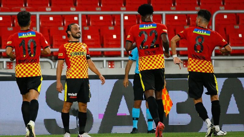 Göztepe'den 5 gollü galibiyet