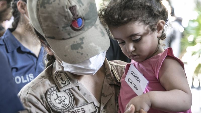 Van şehidi Sezer Uçar'a veda