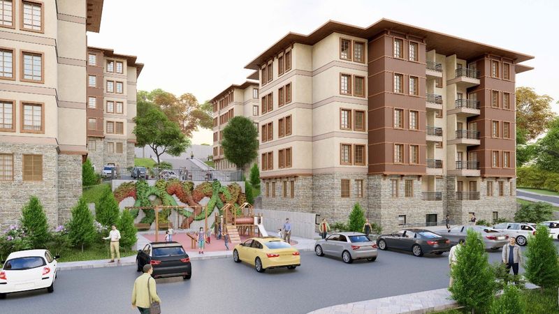 Dereli'de yapılacak konutların fotoğrafları paylaşıldı