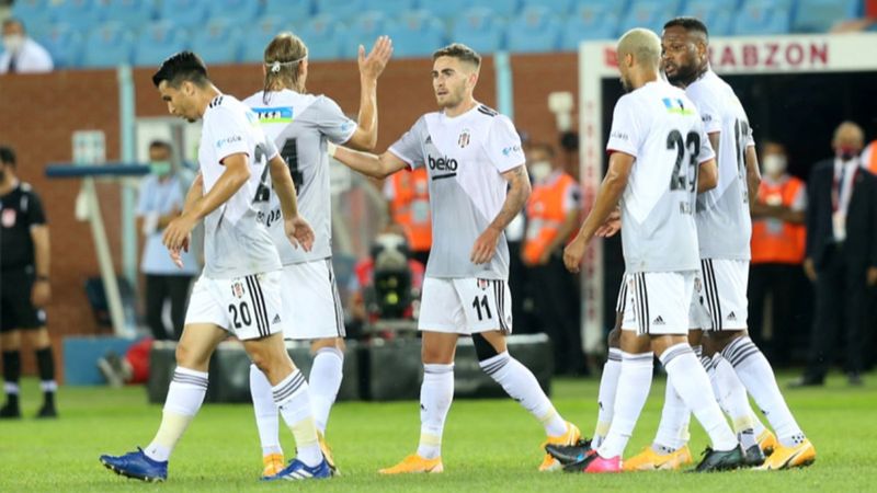 Beşiktaş, Trabzonspor'u 3 golle yendi