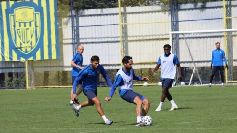 Alper Potuk, Ankaragücü ile ilk idmanına çıktı