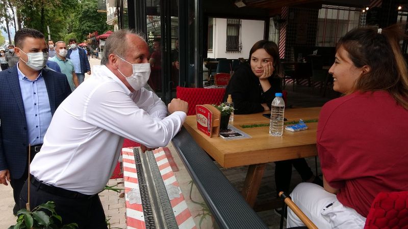 Muharrem İnce, Ordu'da vatandaşlarla bir araya geldi