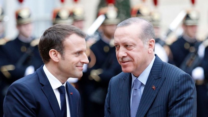 Cumhurbaşkanı Erdoğan, Macron'la görüşecek