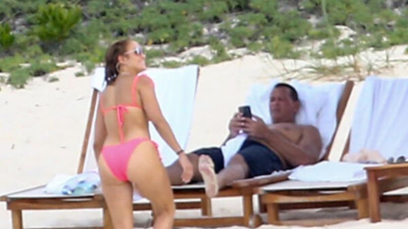 Jennifer Lopez, tatilde