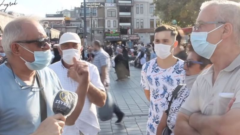 Gurbetçi çift ve İstanbullu vatandaşın ekonomi tartışması