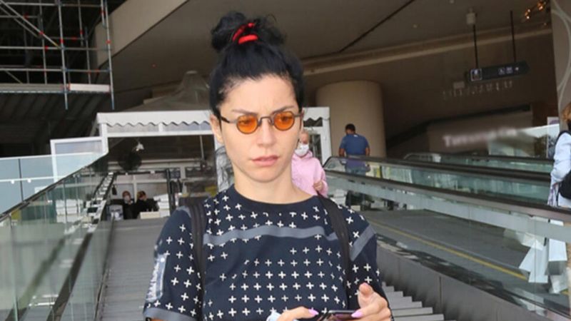 Merve Boluğur, ayaklarını paylaştı