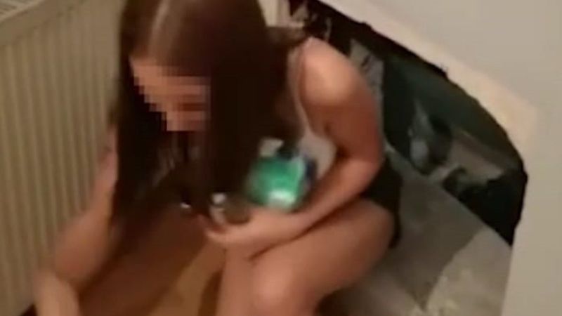 Trabzon'da fuhuş operasyonunda gizli geçit tespit edildi