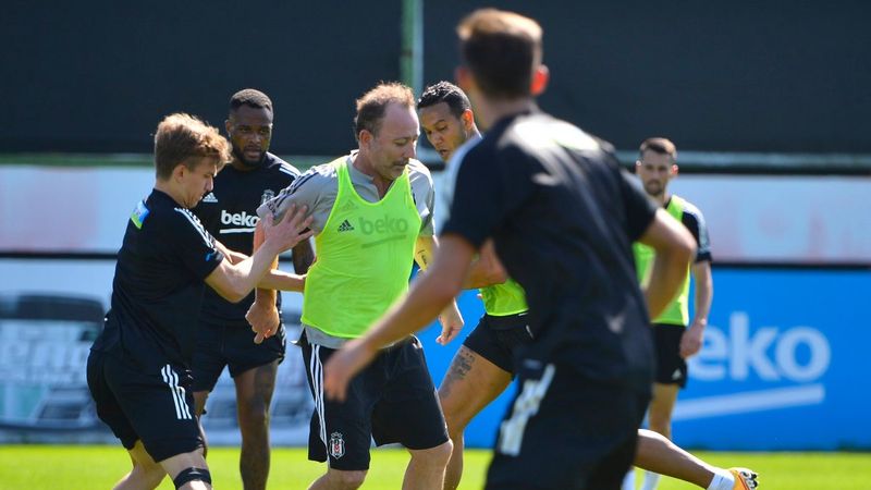 Sergen Yalçın antrenmanda boy gösterdi