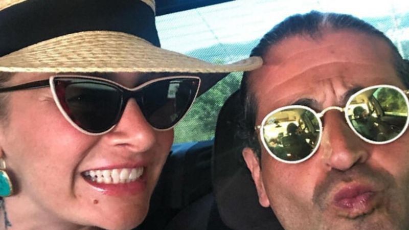 Hazer Amani ve Sıla tatilde