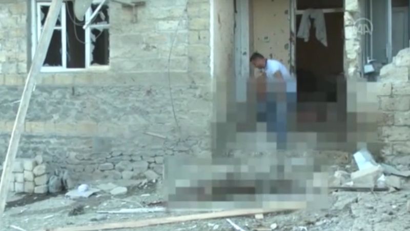 Ermenistan ordusunun hedefinde Azerbaycanlı siviller var