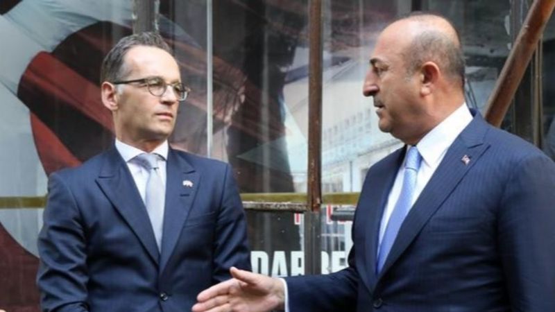 Dışişleri Bakanı Mevlüt Çavuşoğlu, Alman mevkidaşı Heiko Mass ile görüştü