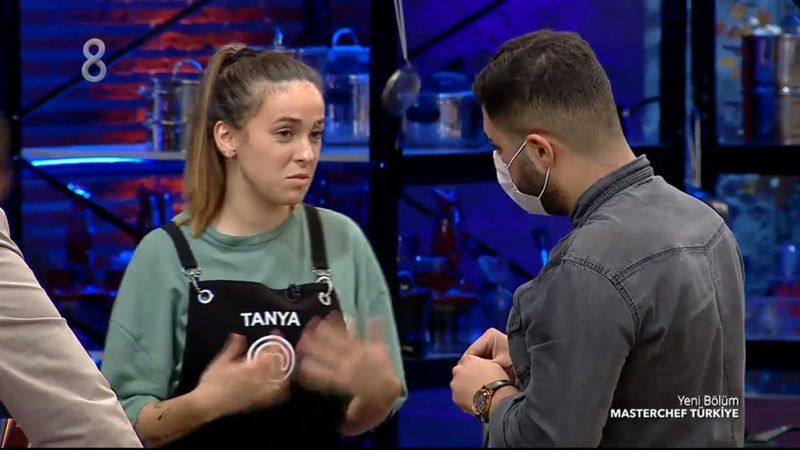 MasterChef'te Tanya rahatsızlanarak oyunu terk etti