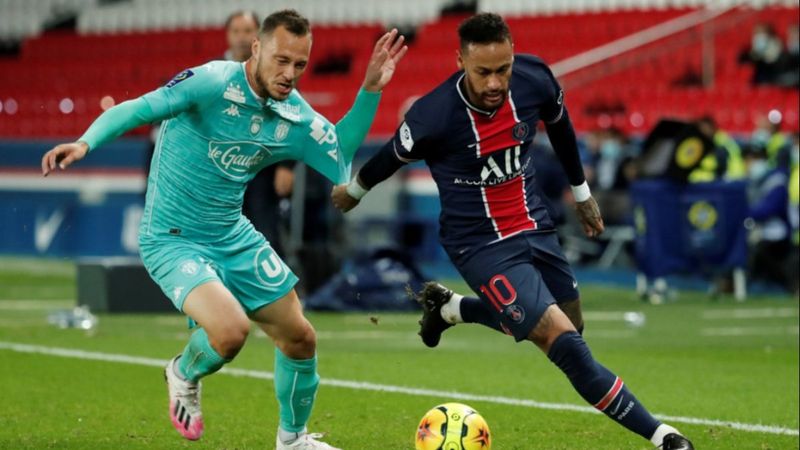 PSG, Angers'i 6-1 yendi