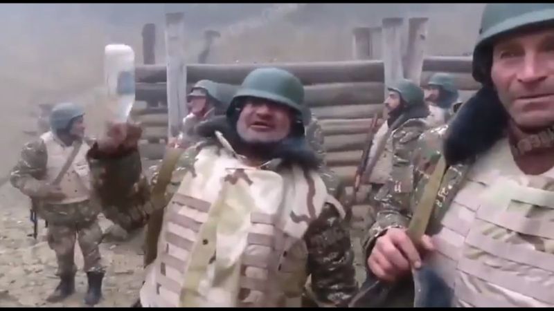 Ermenistan ordusu, yaşlı askerleri cepheye gönderdi