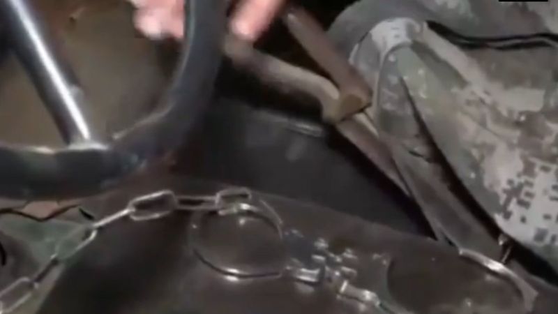 Ermenistan, cepheye gönderdiği araçların şoförlerini araca kelepçeliyor