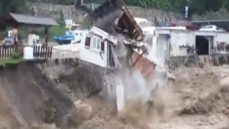 Fransa ve İtalya’da sel felaketi