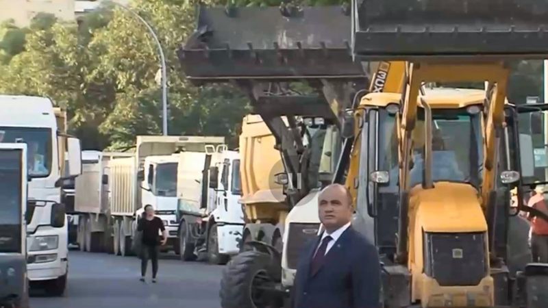 İş makineleri Kapalı Maraş'ta çalışmalara başlıyor