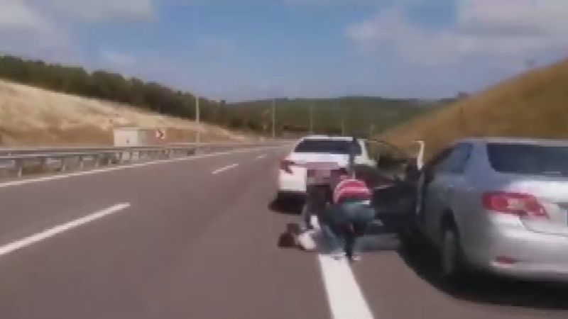 İstanbul'da jandarmanın uyuşturucu operasyonu kamerada