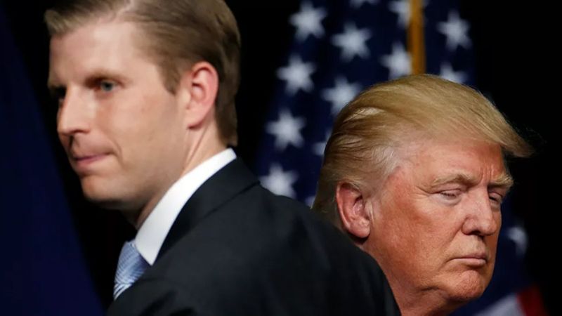 Eric Trump: Babam Hristiyanlığı kurtardı