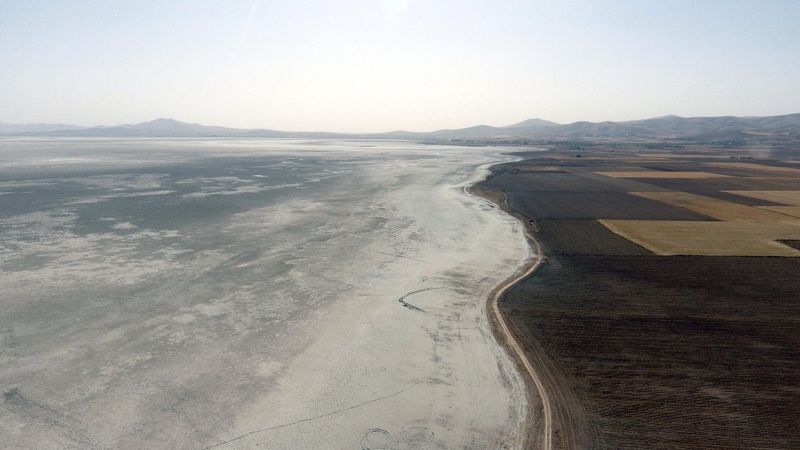 Kırşehir’deki kuş cenneti Seyfe Gölü kurudu