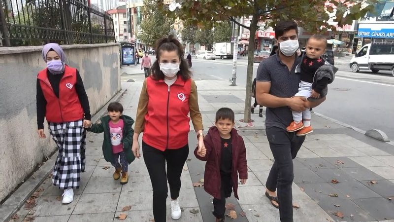 Esenyurt'ta evde mahsur kalan Suriyeli çocuklar devlet korumasına alındı