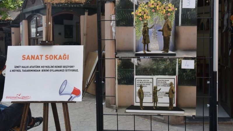 CHP'nin heykel referandumunda sayım ertelendi