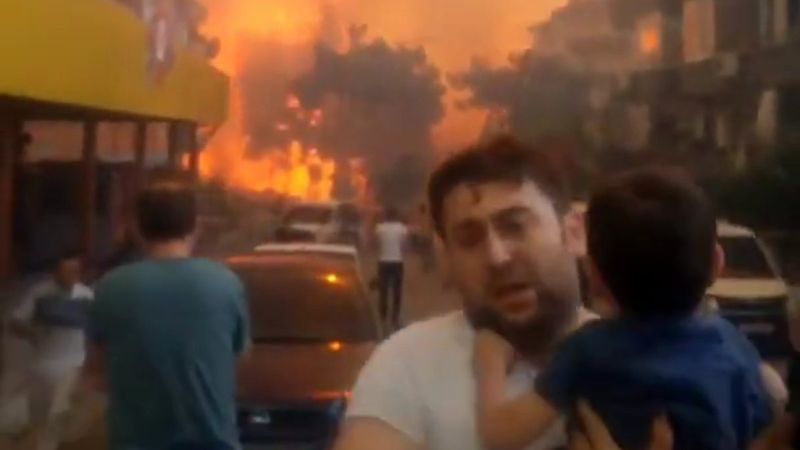 Hatay'da çıkan orman yangınlarını terör örgütü PKK üstlendi