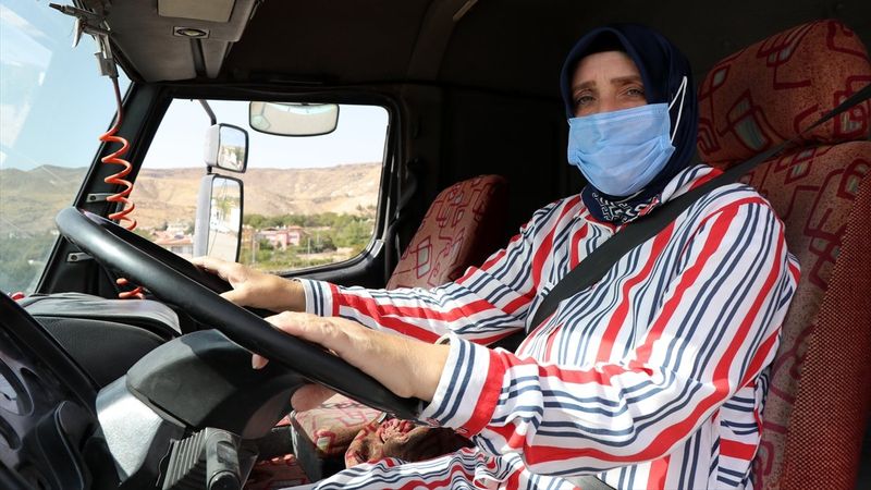 Kayseri'de ağır vasıta usta öğreticisinin azmi takdir topluyor