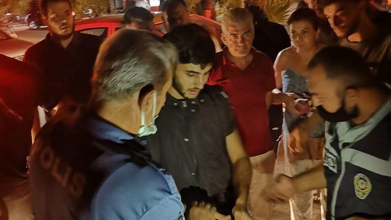 Hatay'da bir kişi sigara içerken dayak yedi