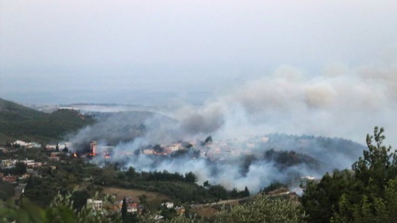 Hatay'daki yangına 2 tutuklama