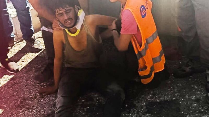 Sakarya'da otoyol şantiyesinde üzerinden silindir geçen işçi hayatını kaybetti