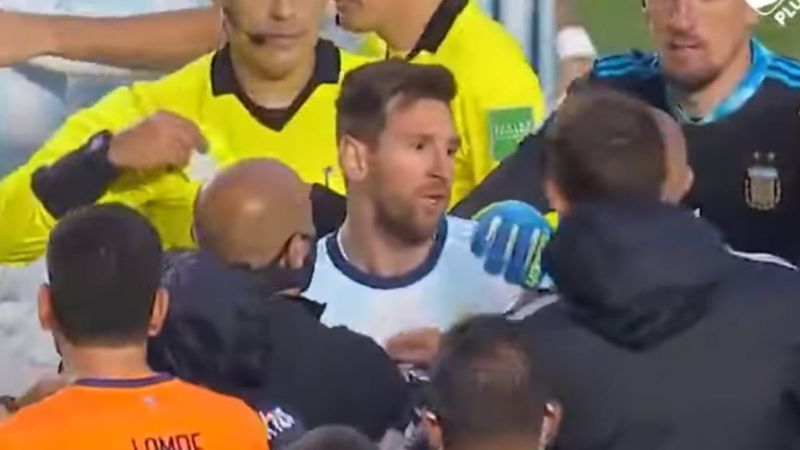Messi, Marcelo Moreno ile maç sonu kavga etti