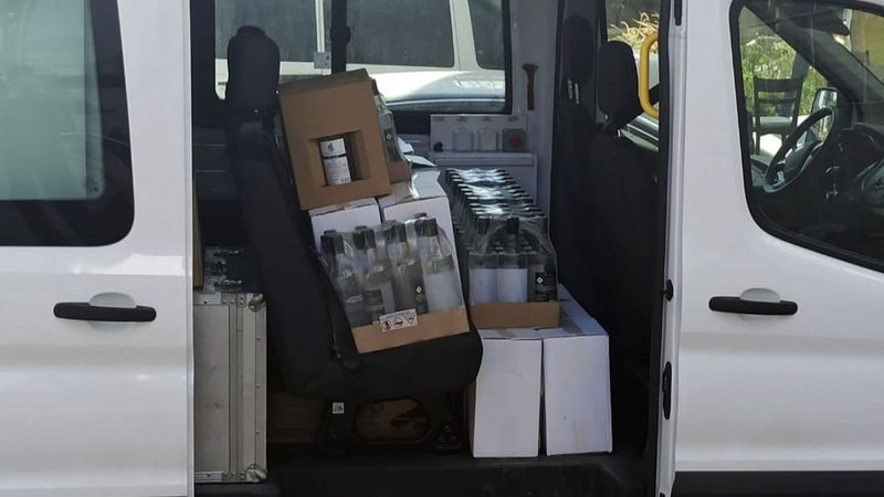 Kırıkkale'de yapılan operasyonla 191 litre kaçak etil alkol ele geçirildi